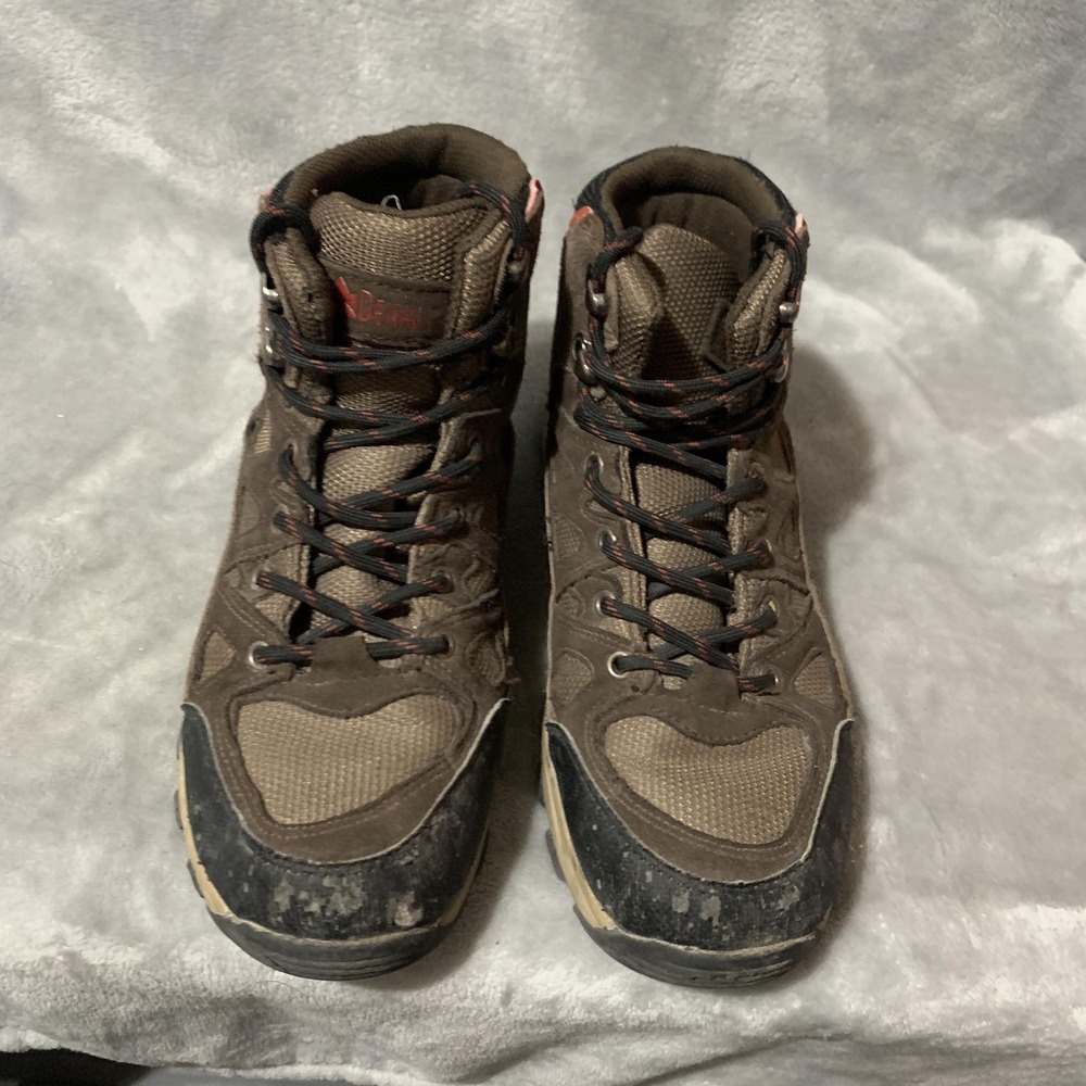 Denali Waterproof Hiking Boots Mens Size 6‎ Brown Trail Mid Outdoor A16U121A-1